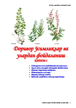 Доривор ўсимликлар ва улардан фойдаланиш. 3-китоб, Равшан Аюпов