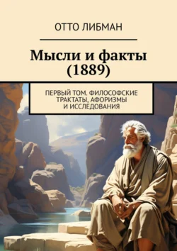 Мысли и факты (1889). Первый том. Философские трактаты, афоризмы и исследования, Отто Либман