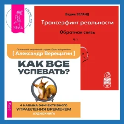 Трансерфинг реальности. Обратная связь. Часть 1 + Как все успевать? 4 навыка эффективного управления временем, Вадим Зеланд