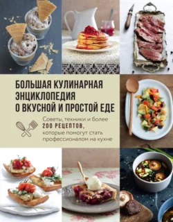 Большая кулинарная энциклопедия о вкусной и простой еде. Советы  техники и более 200 рецептов  которые помогут стать профессионалом на кухне 