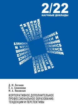 Корпоративное дополнительное профессиональное образование. Тенденции и перспективы, Дмитрий Логинов
