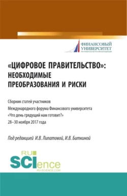 Цифровое правительство. Необходимые преобразования и риски. (Бакалавриат  Магистратура). Сборник статей. Инна Липатова и Ирина Биткина