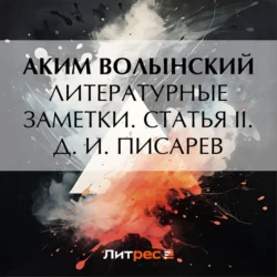 Литературные заметки. Статья II. Д. И. Писарев, Аким Волынский