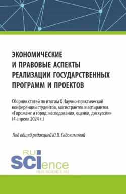 Экономические и правовые аспекты реализации государственных программ и проектов. (Бакалавриат, Магистратура). Сборник статей., Юлия Евдокимова