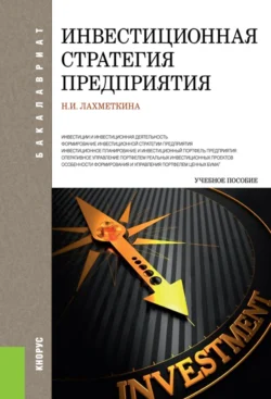 Инвестиционная стратегия предприятия. (Бакалавриат, Магистратура). Учебное пособие., Наталия Лахметкина