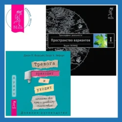 Тревога приходит и уходит: напишите свой путь к душевному спокойствию. Дневник-руководство + Трансерфинг реальности. Ступень I: Пространство вариантов, Вадим Зеланд