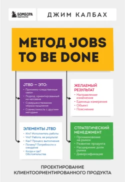 Метод Jobs to Be Done. Проектирование клиентоориентированного продукта, Джим Калбах