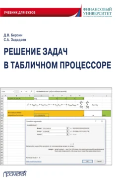 Решение задач в табличном процессоре, Дмитрий Берзин