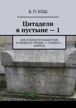 Цитадели в пустыне – 1. Как я копал в Казахстан и провел в Турции. 1. Стамбул – Алматы, Б. Кош