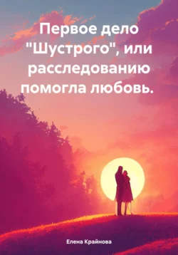 Первое дело «Шустрого»  или Расследованию помогла любовь Елена Крайнова