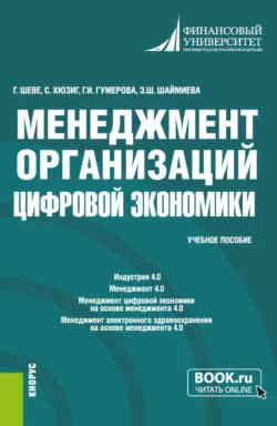 Менеджмент организаций цифровой экономики. (Бакалавриат  Магистратура). Учебное пособие. Гюзель Гумерова и Эльмира Шаймиева