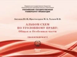 Альбом схем по уголовному праву. Общая и Особенная части, Юрий Антонов