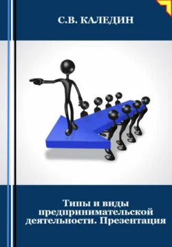 Типы и виды предпринимательской деятельности. Презентация, Сергей Каледин