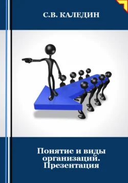 Понятие и виды организаций. Презентация, Сергей Каледин