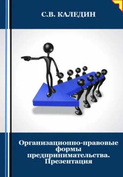 Организационно-правовые формы предпринимательства. Презентация, Сергей Каледин