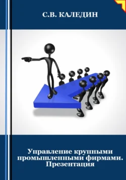 Управление крупными промышленными фирмами. Презентация, Сергей Каледин