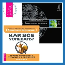 Как все успевать? 4 навыка эффективного управления временем + Трансерфинг реальности. Ступень I: Пространство вариантов, Вадим Зеланд