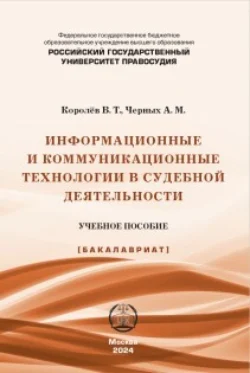 Информационные и коммуникационные технологии в судебной деятельности, Андрей Черных