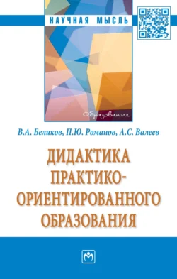 Дидактика практико-ориентированного образования, Владимир Беликов