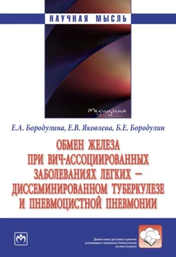 Обмен железа при ВИЧ-ассоциированных заболеваниях легких – диссеминированном туберкулезе и пневмоцистной пневмонии Елена Бородулина и Елена Яковлева