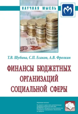 Финансы бюджетных организаций социальной сферы, Татьяна Шубина