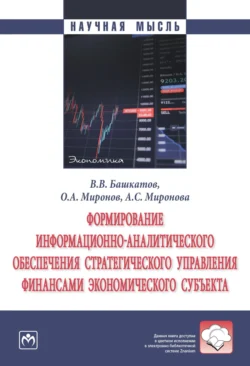 Формирование информационно-аналитического обеспечения стратегического управления финансами экономического субъекта, Вадим Башкатов