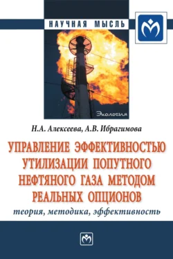 Управление эффективностью утилизации попутного нефтяного газа методом реальных опционов: теория, методика, эффективность, Наталья Алексеева