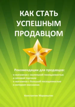 Как стать успешным продавцом Константин Марамыгин