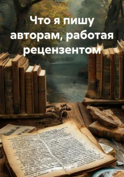 Что я пишу авторам, работая рецензентом, Арья Рэй