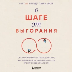 В шаге от выгорания. Сбалансированный план действий, как вырваться из замкнутого круга хронической усталости, Берт те Вильдт