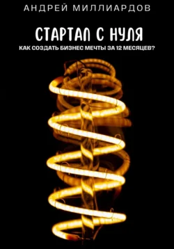 Стартап с нуля. Как создать бизнес мечты за 12 месяцев?, Андрей Миллиардов
