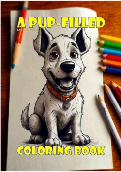 A Pup-Filled Coloring Book, Leo Lubavitch