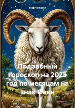 Подробный гороскоп на 2025 год по месяцам на знак Овен, Георгий Богат