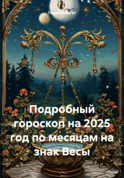 Подробный гороскоп на 2025 год по месяцам на знак Весы, Георгий Богат