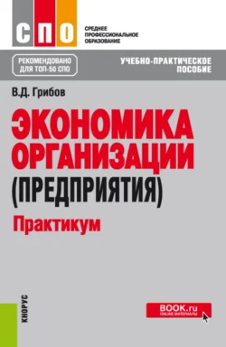 Экономика организации (предприятия). Практикум. (СПО). Учебно-практическое пособие., Владимир Грибов