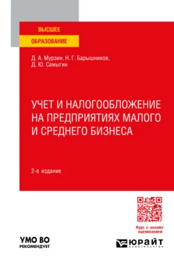 Учет и налогообложение на предприятиях малого и среднего бизнеса 2-е изд., пер. и доп. Учебное пособие для вузов, Денис Мурзин