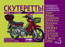 Скутеретты китайского и корейского производства: Viper, Reggy, Zongshen, Alfamoto, Skymoto, Geelly, KEEWAY, Daelim, Yinxiang, С Moto. Устройство, эксплуатация, техническое обслуживание, Константин Быков