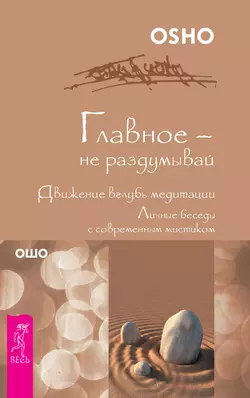 Главное – не раздумывай. Движение вглубь медитации. Личные беседы с современным мистиком, Бхагаван Шри Раджниш (Ошо)